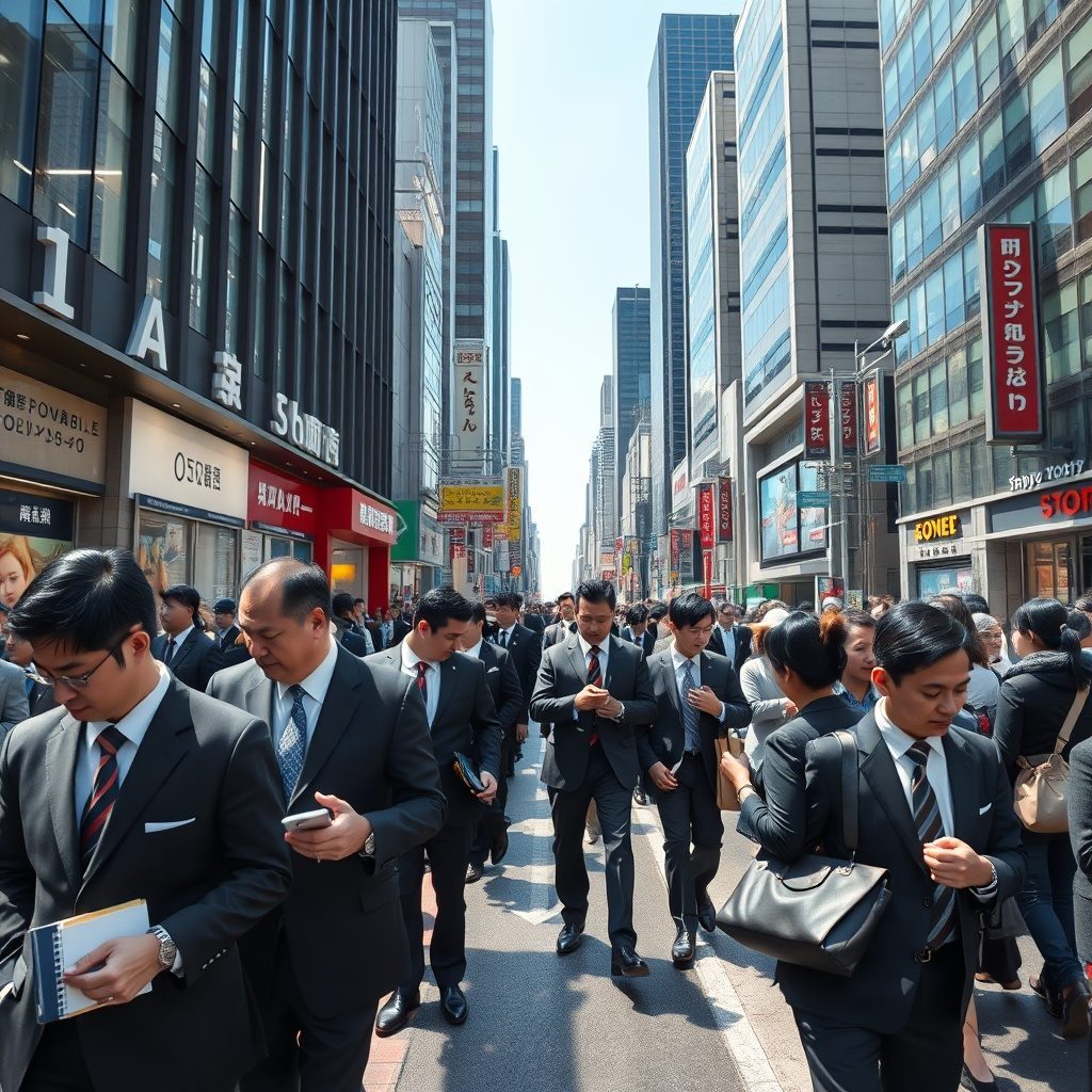 日本のビジネススタートアップのイメージ